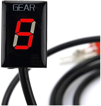 Digital Gear Indicator Motorcycle Gear Indicator for ER-6F ER-6N Z1000SX for Ni&nja 300 400 Z1000 Z800 Z750 for Ve&rsys 650 KLE650