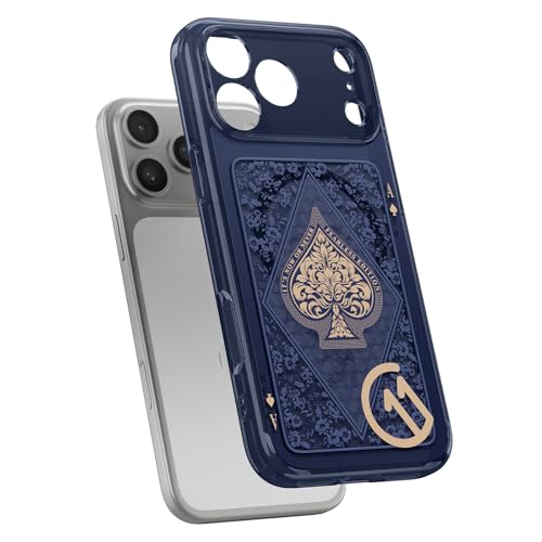 Image of Spigen Ultra Hybrid MagFit Back Cover Case for iPhone 17 Pro [MagSafe Compatible] [3D Spatial Effect with Hexa-Layer Print] - c11 Fearless