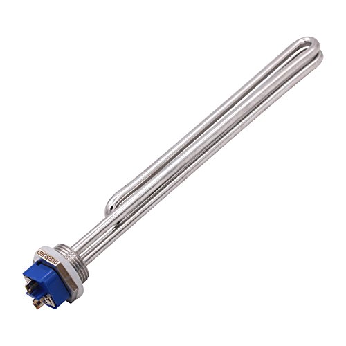 Élément de chauffe-eau pliable résistant à la surchauffe 2500W 208V basse densité