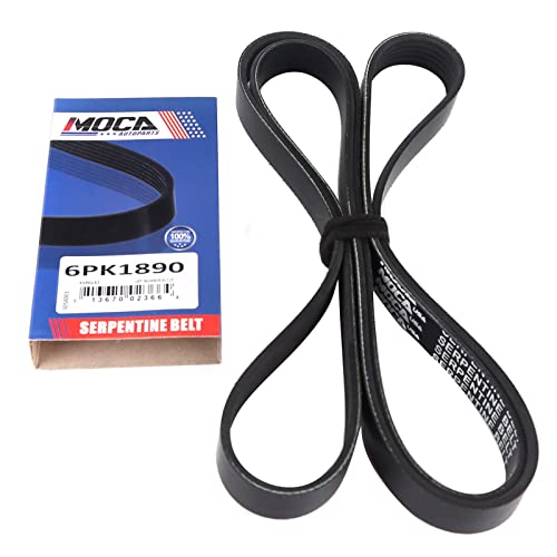 image for MOCA AUTOPARTS MOCA Serpentine Drive Belt 6PK1890 Fits 04-08 for Suzuk
