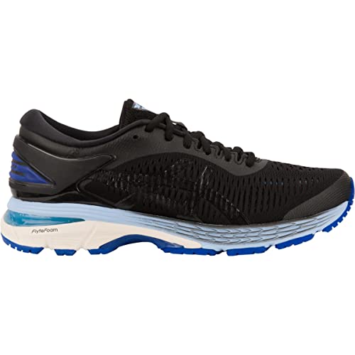 ASICS Women's GEL-Kayano 25 Running Shoe, Black/Asics Blue - 7 B(M) US2