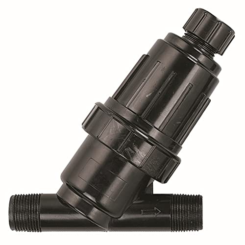 Orbit 67736 3/4 MPT Drip Irrigation Drip Y-Filter Black