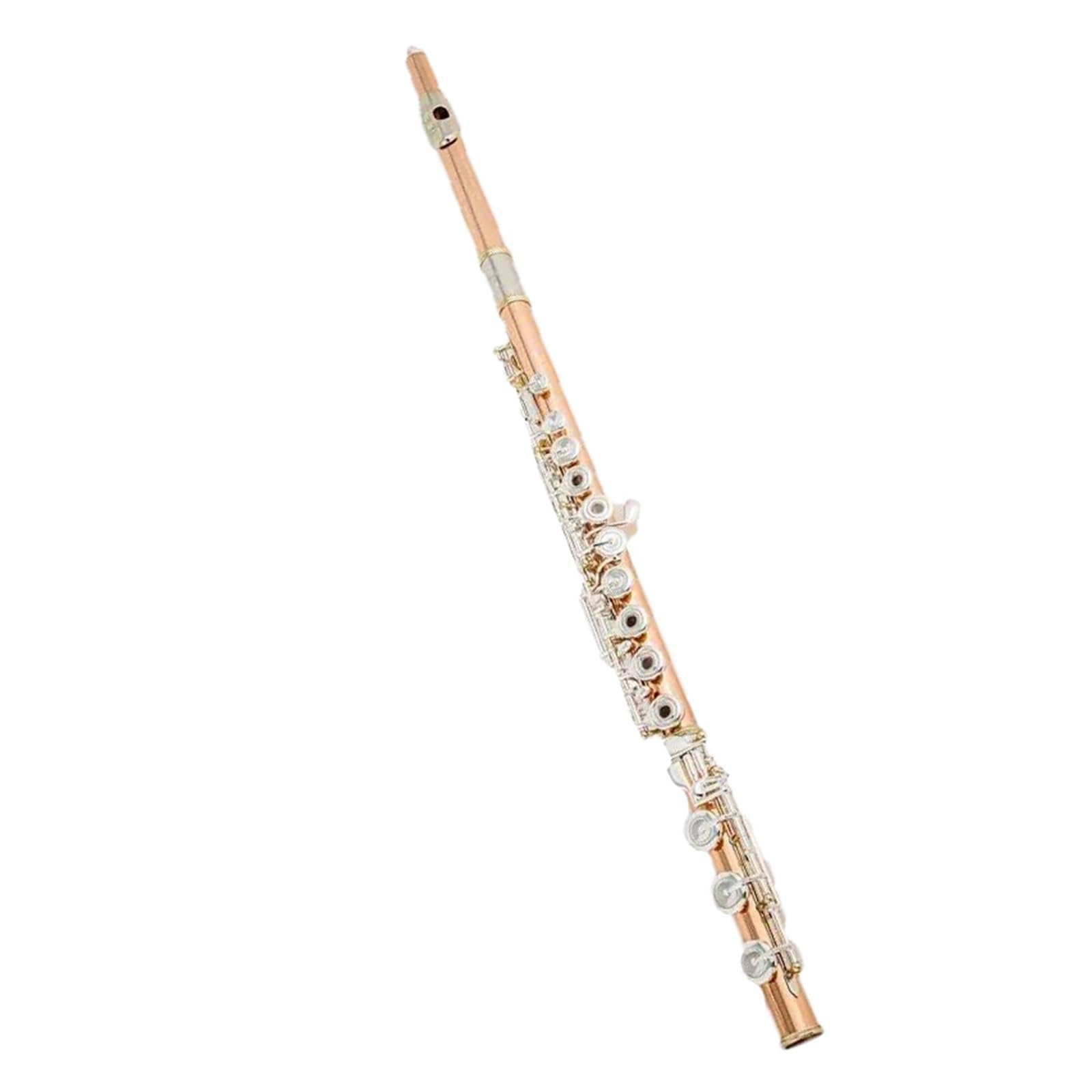 flet prosty Flet Fosforowy Brąz 17 Kluczowy Flet Otwarty Otwór Flet Instrument Instrument dęty drewniany
