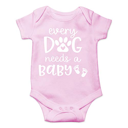 Image of CBTwear Every Dog Needs a Baby - Baby Clothes - Funny Newborn Bodysuit Outfits for Boys and Girls