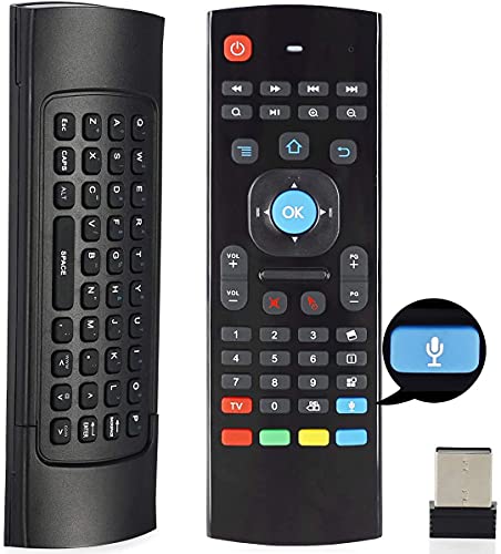 MX3 Air Mouse Remote Keyboard AMGUR 2.4G Portable Mini Wireless Air Mouse Remote Control for Android TV Box Raspberry Pi Mini PC PS3 PS4 XBOX 360 Windows iOS MAC Linux Google Smart TV Remote