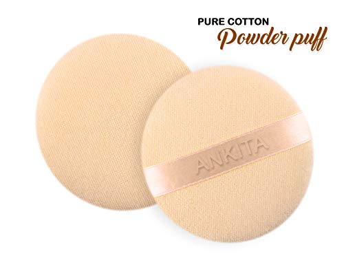 Image of Ankita Pure Cotton Powder Puff by Chhavi Creation | Powder Puff Under 100 |