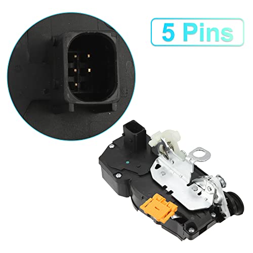 Image of X AUTOHAUX Power Door Lock Actuator Motor Rear Right Side for Cadillac CTS 2008-2014 931-399 20825340 20922247 22791036 Plastic Metal Black