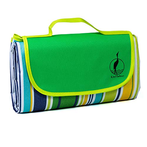 Kits Harbour Extra Large Waterproof Beach Blanket/Picnic Mat/Beach mat/Outdoor Easy Fold Activity Blanket/Beach Blanket/Waterproof Picnic Blanket 59