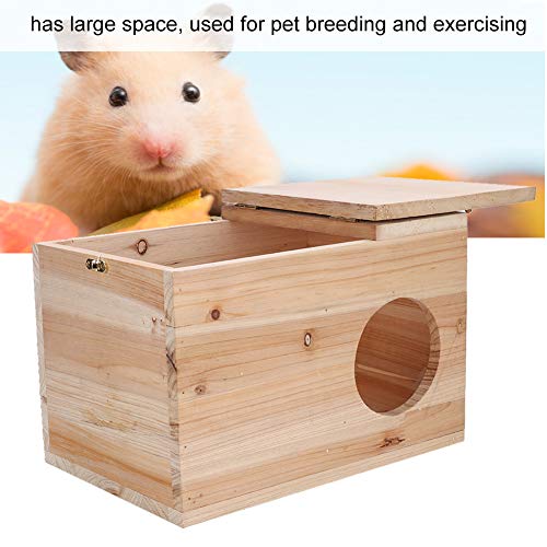 Hamster Paarungszucht Box Papagei Zucht Nistkasten Links Offenes Fenster Große Größe Vogel Holz Brutkasten Für Kleintier Chinchilla Eichhörnchen