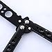 Butterfly Stainless Steel Training Practice Tool, Trainer with Sure Spring Latch Folding Practice, Strong and Durable Gifts for Men,Boys, Training