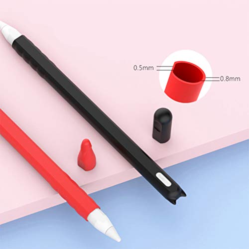Capa protetora de caneta stylus com 3 peças da UKCOCO compatível com Apple Pencil 2, conjunto protet