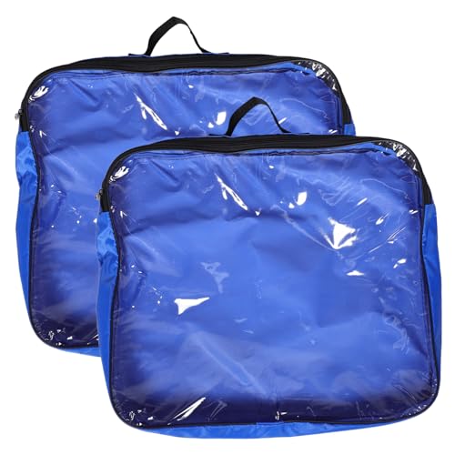 VICASKY 2Pcs Large Capacity Roller Skate Bag Breathable Inline Skate Storage Backpack Oxford Cloth Skating Shoes Organizer for Outdoor Ice and Roller Skating Activities