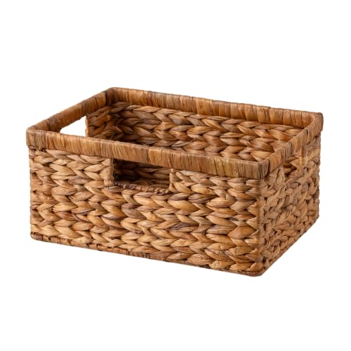 Image of StorageWorks Decorative Baskets, Large Wicker Baskets for Organizing