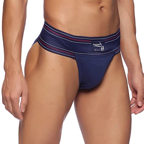 Image of Omtex Cotton Tokyo Supporter - Back Covered (Navy Blue, XX-Large)