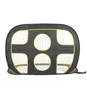 Psdndeww 2-in-1 Faltbares Fußballtor Kinder