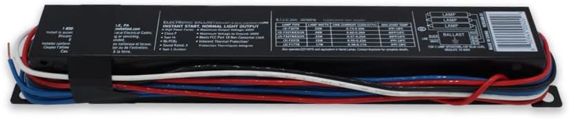 Replacement For Universal B332i120rh-a Fluorescent Lamp Ballast 120V By Technical Precision - F32T8/F32T8ES/F25T8/F17T8/F40T8/F25T12 - T8 Ballast 2 Lamp And 3 Lamp - 1 Pack