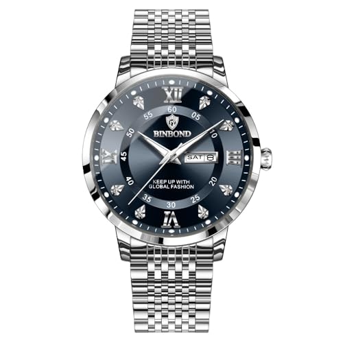 Montre homme quartz lumineuse lisible la nuit avec outil de réglage