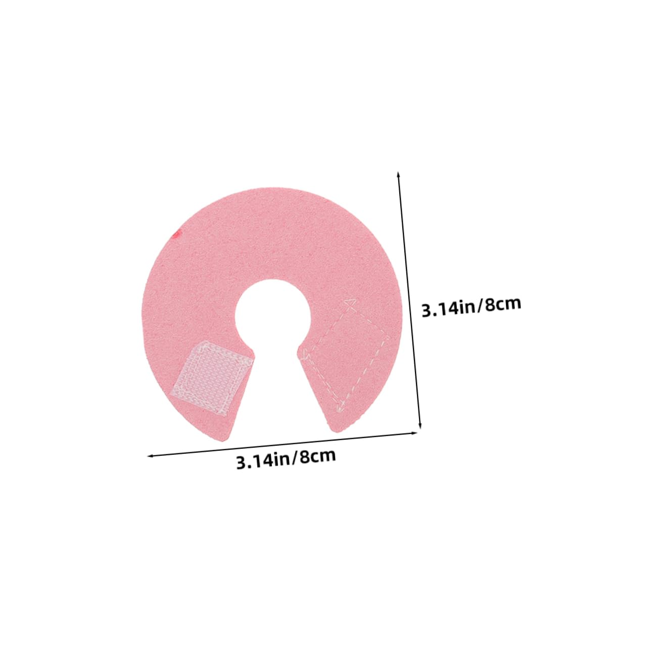 GRIRIW Pcs Parrot Neck Collar Collar Medium for Monk Parakeets Quaker Parrots Feather Protection Soft Liner