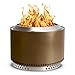 Produktbild Solo Stove Feuerschale Yukon 2.0 mit Standfuß | Feuerstelle für Raucharme Holzverbrennung, Herausnehmbare Auffangschale, Mobile Outdoor Feuertonne, Edelstahl, 68,5 x 50,5 cm, 20 kg, Bronze
