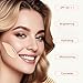 O'CHEAL BB Cream with SPF 50+ | Full Coverage Tinted Moisturizer with Buildable Concealer Powder Foundation, Oil-Free, Hydrating & Matte Finish | Vegan, Cruelty-Free, for All Skin Types(Ivory)