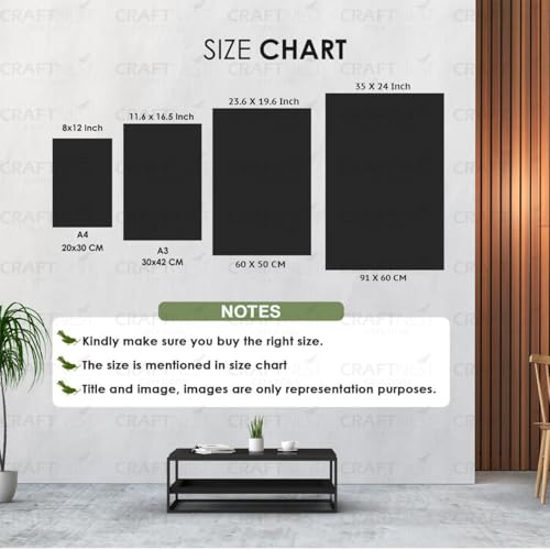 Image of Craftnest Creation 60X50 CM Each Allah, Muhammad, Ayatul Kursi Wall Frame - Engineered Wood Islamic Wall Frame With Hook | Wall Decor For Home, Living Room Painting for Muslims (Without Front Mirror)