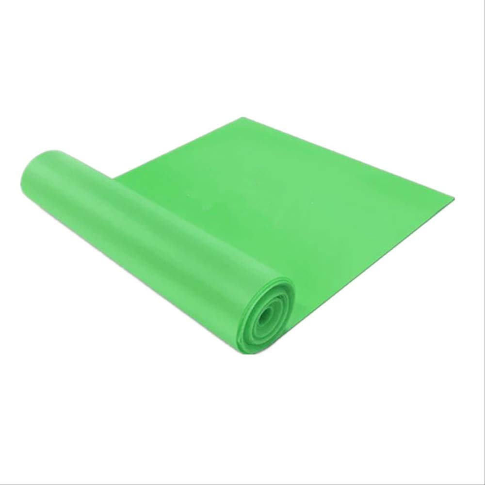 Legs and Glutes Workout Bands 1Pcs Yoga Pilates Straps Training Rubber Bands Elastic Resistance Yoga Belt Fitness Loop Bands Yoga Gymnastics Equipment 1.5m Green