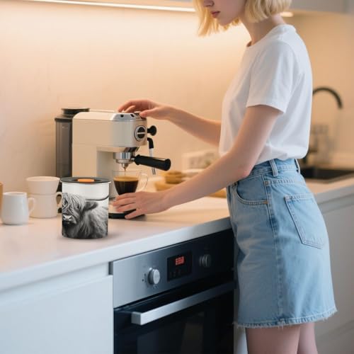 Contenedor Hermético de Acero Inoxidable para Café 900ml miniatura 7