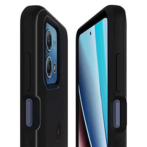 Image of Motorola Moto G Stylus (2023) Textured Protective Black Case | Precision fit Shock Absorbing Cases for Enhanced Phone Grip, Style, Drop Protection for Your Moto G Stylus 2023