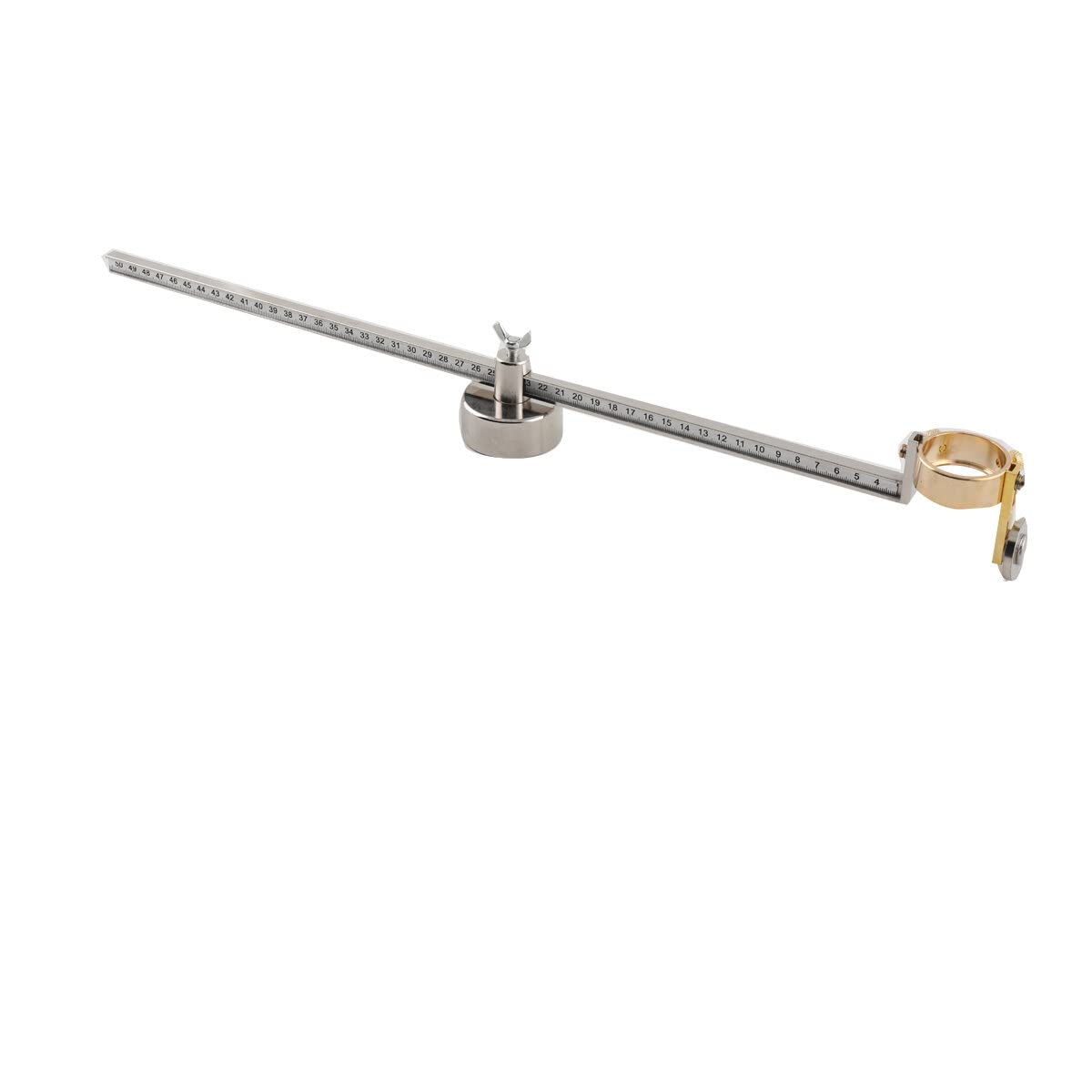 Plasmaschneider Kreisführung Schneiden, Kreisschneider für P80 Plasmabrenner, Schneidbrenner Circinus Befestigung Rollenführung Rad inkl. Führungswagen & Magnet, Max Schneidkreisradius 50cm