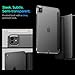 Spigen for iPad Pro 11 inch Case M5/M4 (2025-2024), Liquid Air Folio Protective Tri-Fold Cover with Transparent Back, Black