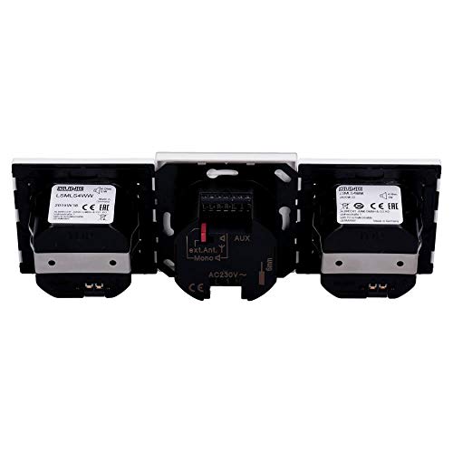 JUNG DABLS2WW Smart Radio DAB+ Set Stereo Alpinweiß Serie LS