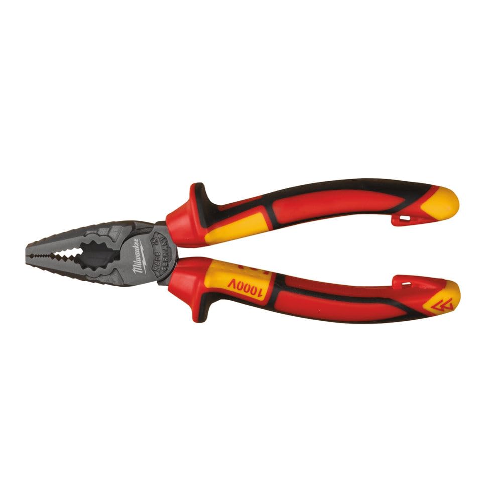Milwaukee Red Vde Combination Pliers 165Mm