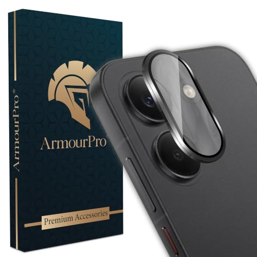 Image of ArmourPro Camera Lens Protector for Poco X8 Pro Tough HD Individual Aluminum Alloy Rings 9H Camera Cover, Scratch-Resistant,Camera Lens Protection| Black, 1 Pack