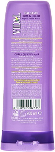 Vidal - Balsamo Idra & Riccio, Capelli Ricci o