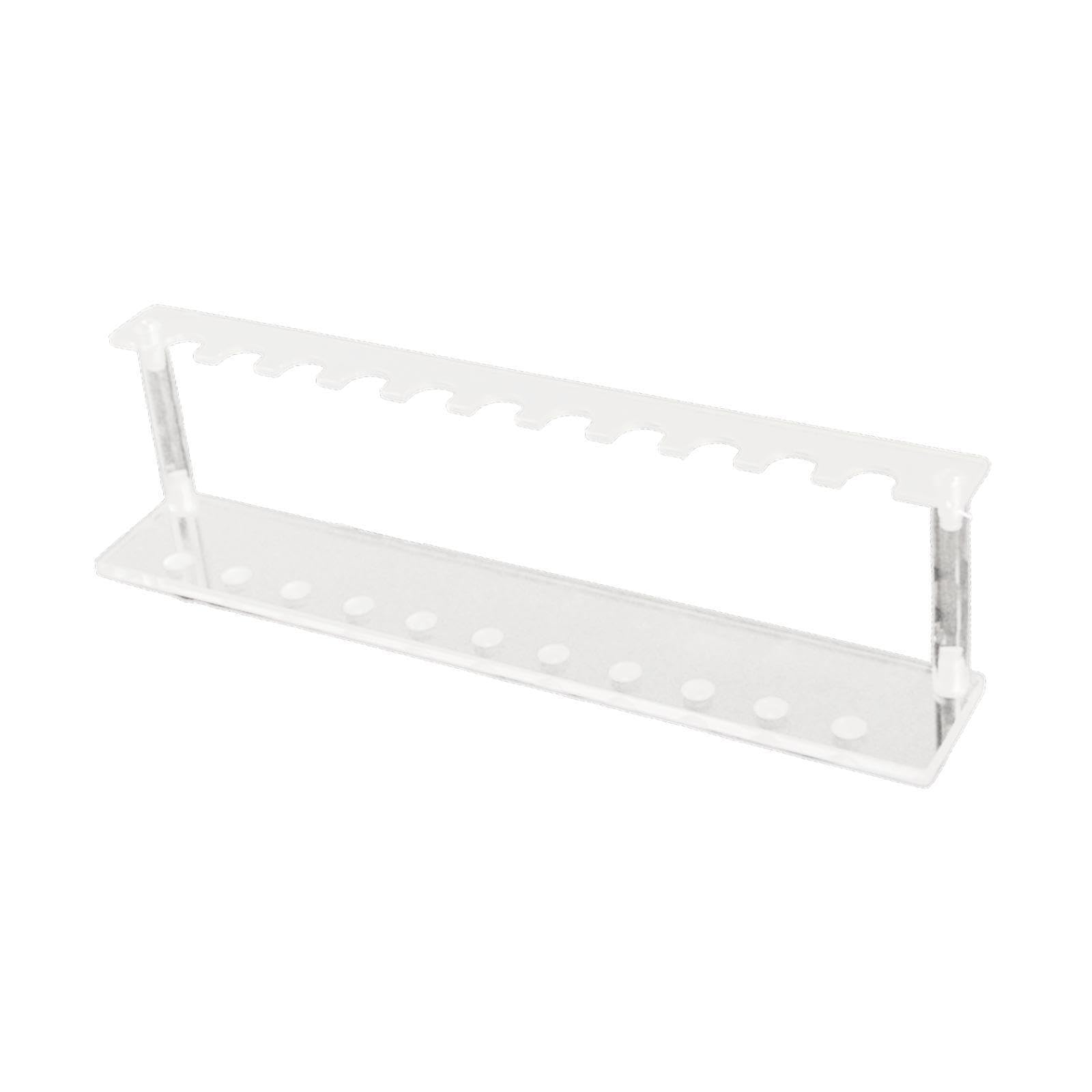 PIXZCSA Versatile Stationery Cosmetic Rack Keeps Desk Organized And Items Easily Accessible Stationery Cosmetic Rack Acrylic Eyeliner Stand Cosmetics Acrylic , Clear , 30x5x7cm