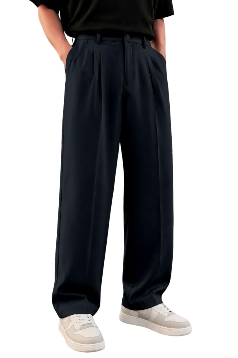 ftx Men Relaxed Fit Lycra Blend Korean Trouser-picture-24