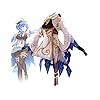 Genshin Impact Ganyu Anime Cosplay Kostuum Halloween Party Uniform Jurk Kostuums met Accessoires