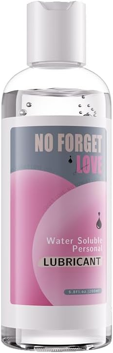Lubricante personal a base de agua prémium para hombres y mujeres, gel íntimo suave, duradero y no pegajoso, seguro para condones, compatible con
