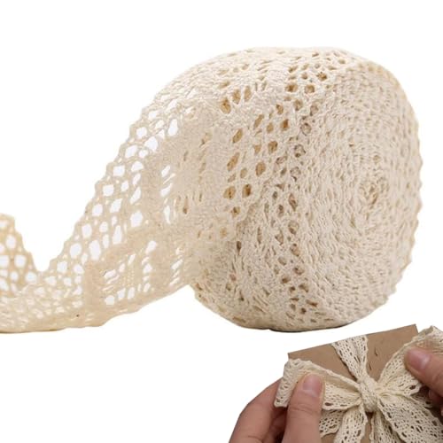 LACHT 5M Passamaneria, Pizzo, Passamaneria Decorativa, Nastro Pizzo, Per Cucito,