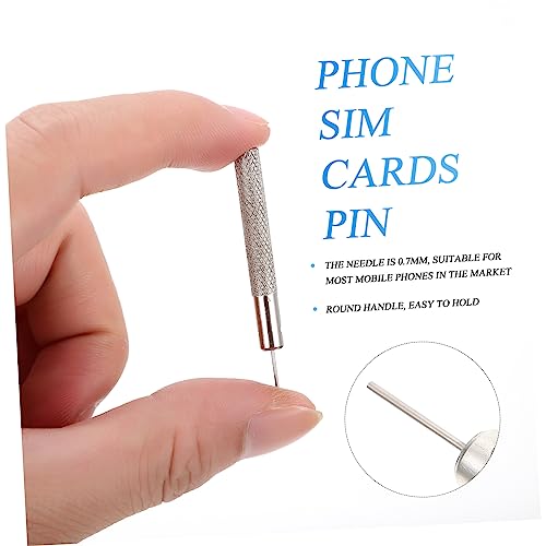 VILLFUL 10 Pcs Leitor De Cartão Sim Pino Do Cartão Sim Pino Ejetor Para Celular Ferramenta De Abertu