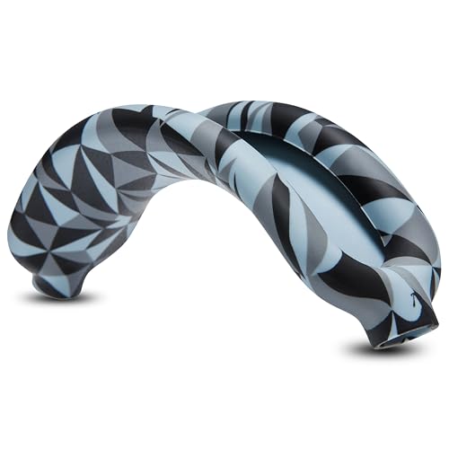 Miniatura 6 de Wc Bandz Max - Funda De Silicona Para Diadema Para Auriculares Airpods Max, Fabricada Por Wicked Cushions Comodidad Y Protección Mejoradas Disponible En Diseños Malvados Geo Grey