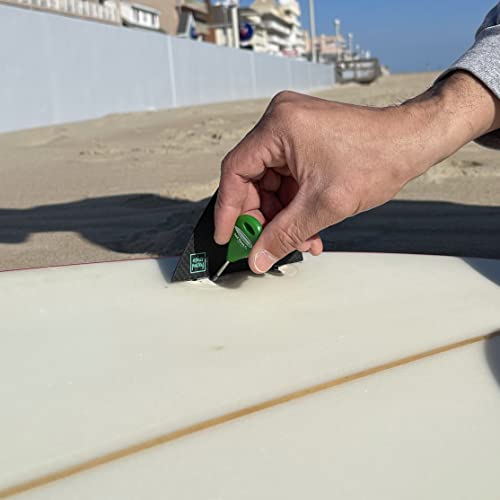 Surf Repair Co. Fin Key For Fcs And Futures Fin Systems, Green Fin Key And 12 Screws #TOP1