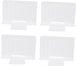 4Pcs Refrigerator Storage Partition Board Drawer Separator for Neat Orga...