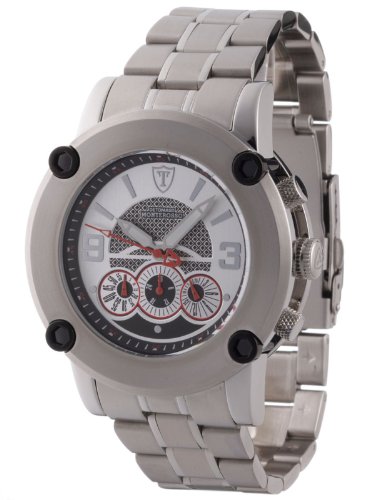 Preisvergleich Produktbild DETOMASO Herren-Armbanduhr Detomaso Monterosso Chronograph Edelstahl Chronograph Quarz DT1001C