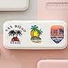 63Pcs California San Diego Stickers San Diego Souvenirs City Travel Sticker Aesthetics Scrapbook Sticker Waterproof Vinyl for Laptop, Water Bottle, Skateboard, Scrapbooking, Party Favors #4