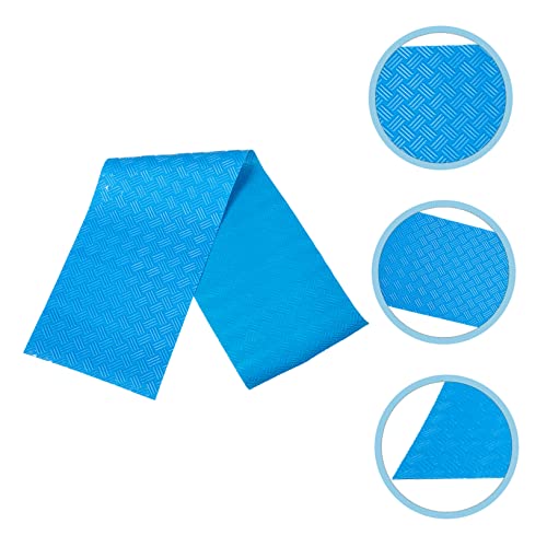 Almohadilla antideslizante para escalera de piscina azul miniatura 3