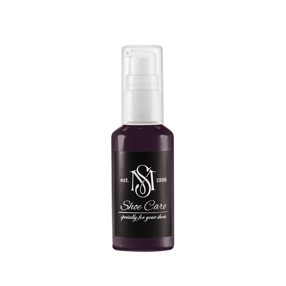 Baume pour cuir assouplissant MAVI STEP pourpre presque noir de 50 ml