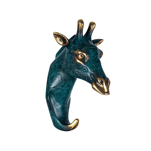 WANDOM Animal chinois petit crochet salon chambre cerf décoration murale crochet support-girafe crochet