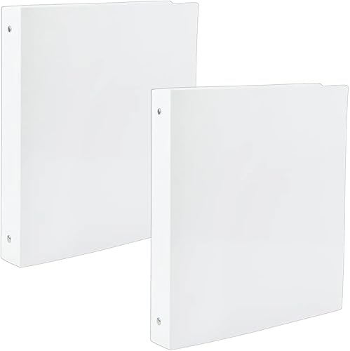 Miniatura 9 de JAM PAPER - Carpetas de plástico de 1 pulgada - Carpetas de 3 anillas surtidas (rojo, azul, verde y naranja) - Paquete de 4