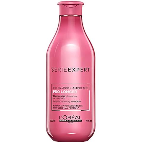 L'Oréal Professionnel Paris Serie Expert Pro Longer Shampoo, Shampoo für lange Haare und gesunde Spitzen ohne Spliss, Anti-Frizz und Anti-Spliss Pflegeshampoo Cover
